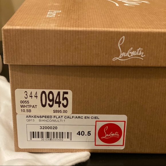 ❌SOLD❌ Authentic Louboutin Red-Sole Sneakers (NWT) - Picture 7 of 7